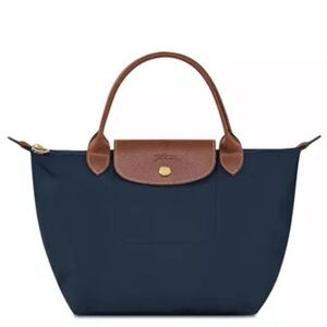 Longchamp Navy and Brown Tote Bag/Like New!💙